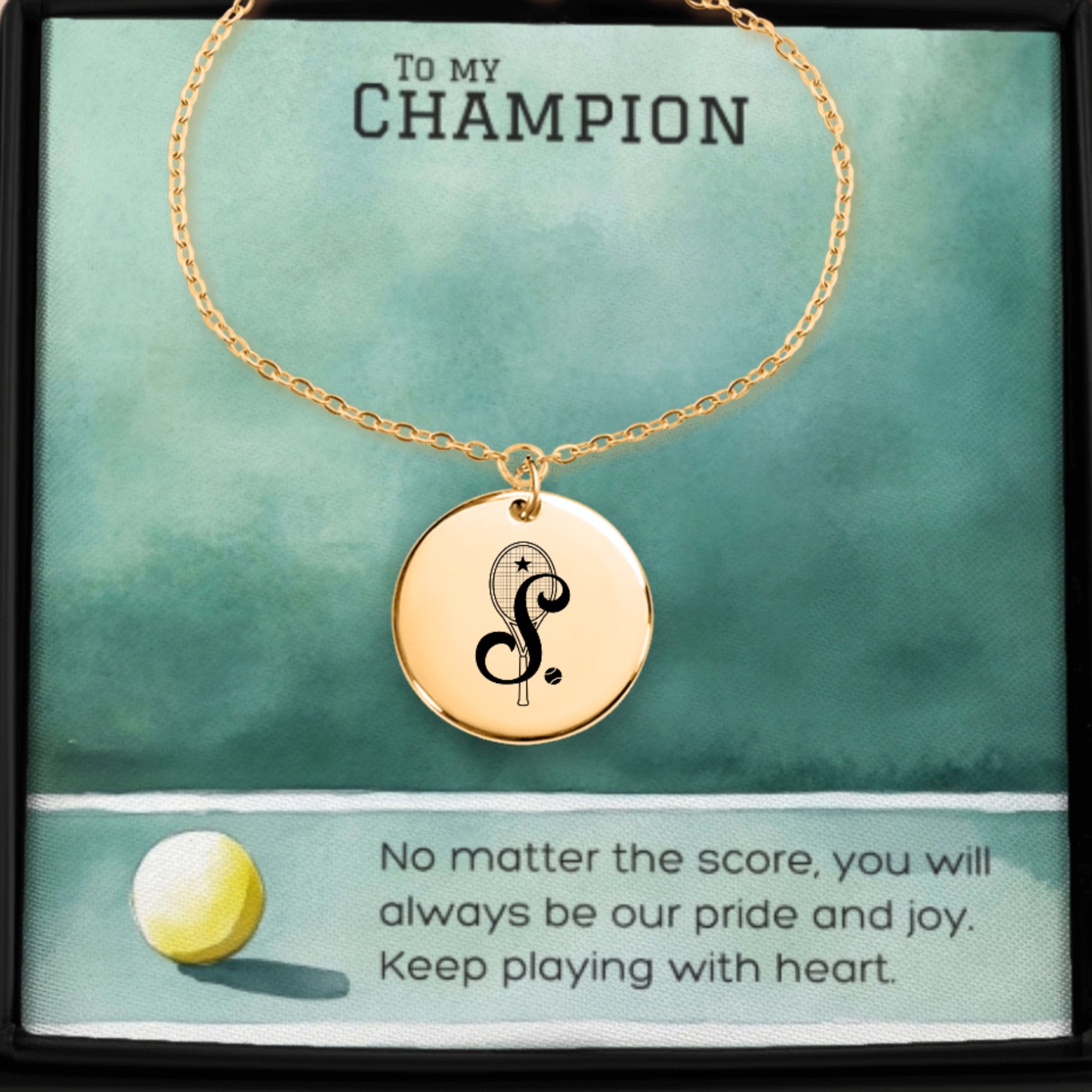 Retro Monogram Tennis Bracelet