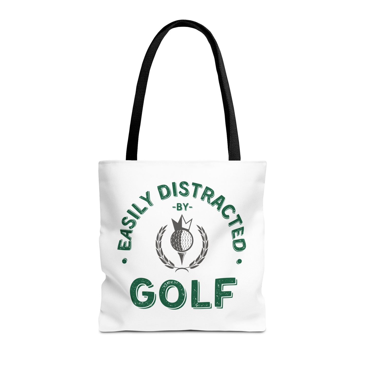 Golf Tote Bag Easily Distracted by Golf Funny Golf Bag for Golf Lovers