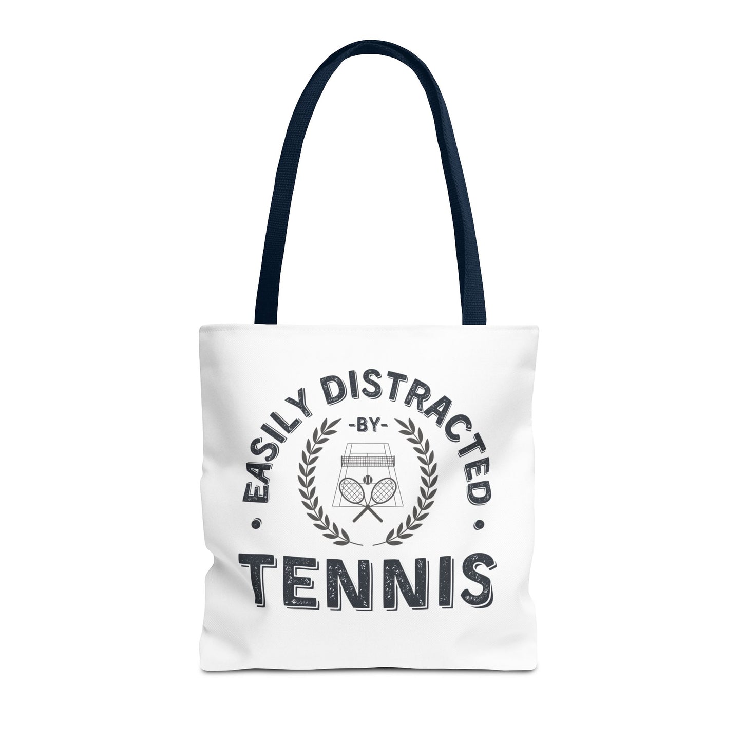 Tennis Tote Bag Easily Distracted by Tennis Funny Bag for Tennis Lovers