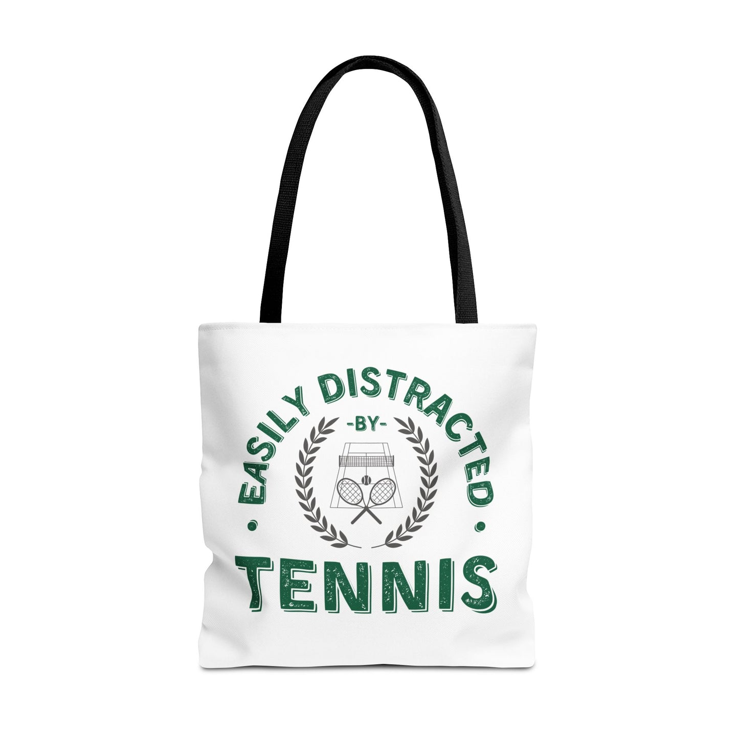 Tennis Tote Bag Easily Distracted by Tennis Funny Bag for Tennis Lovers