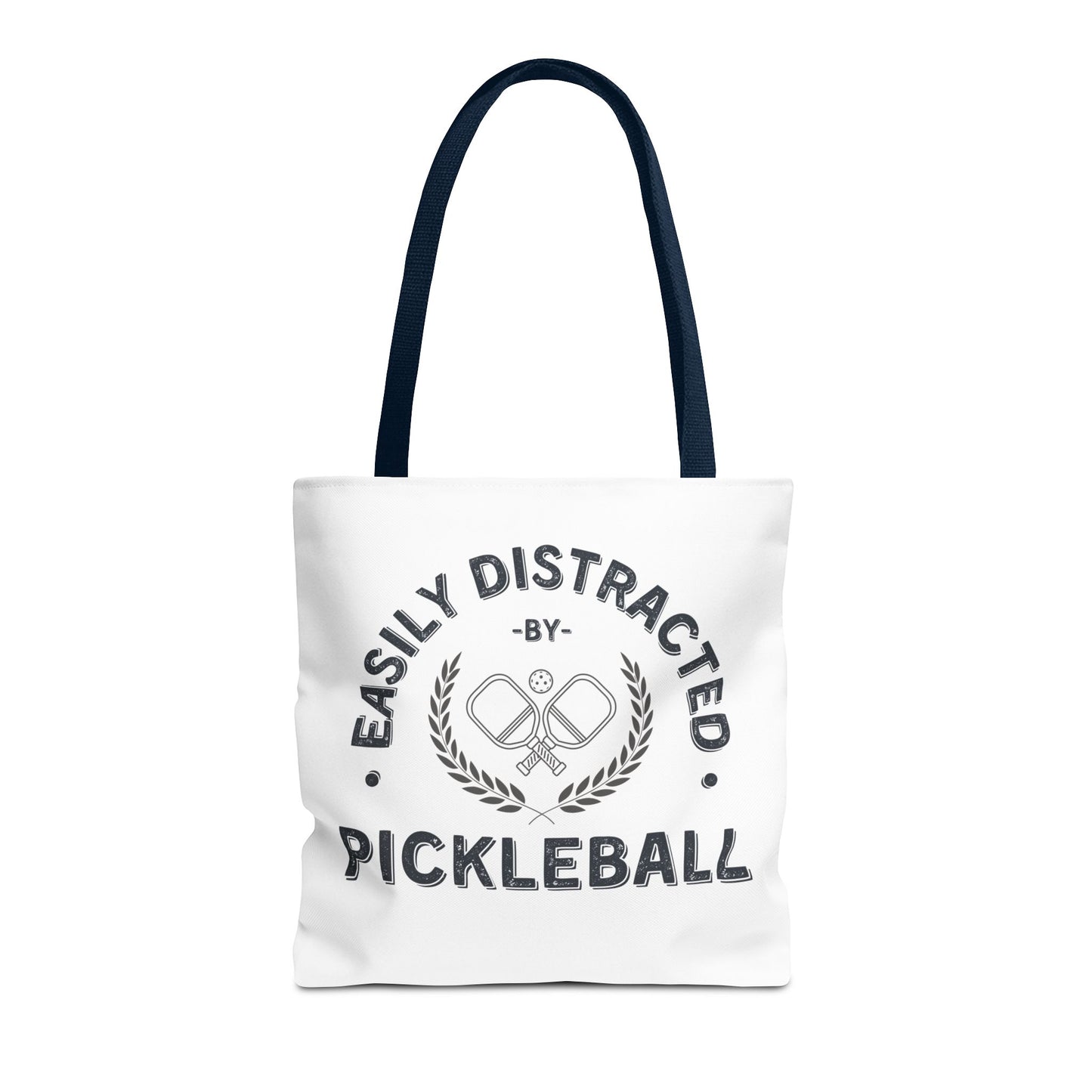 Pickleball Tote Bag Easily Distracted by Pickleball Funny Bag for Pickleball Tennis Lovers