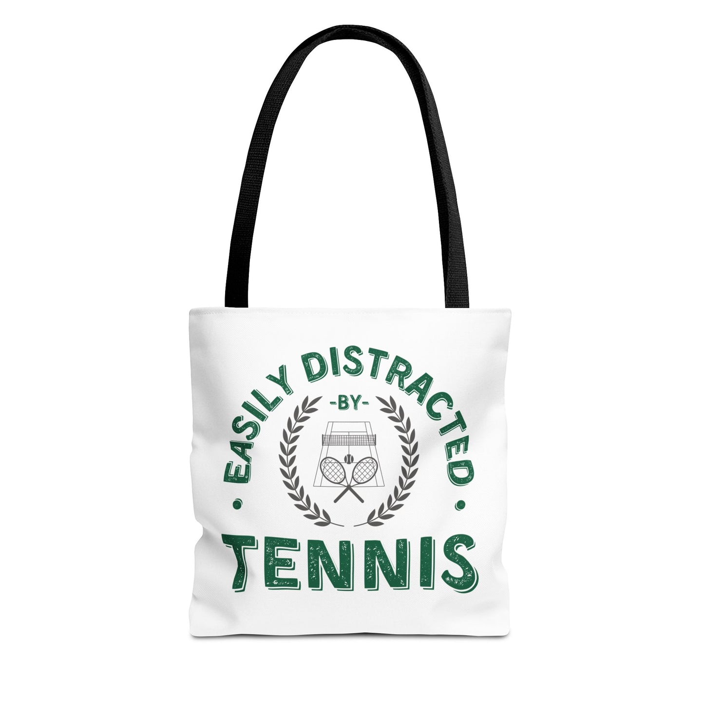 Tennis Tote Bag Easily Distracted by Tennis Funny Bag for Tennis Lovers