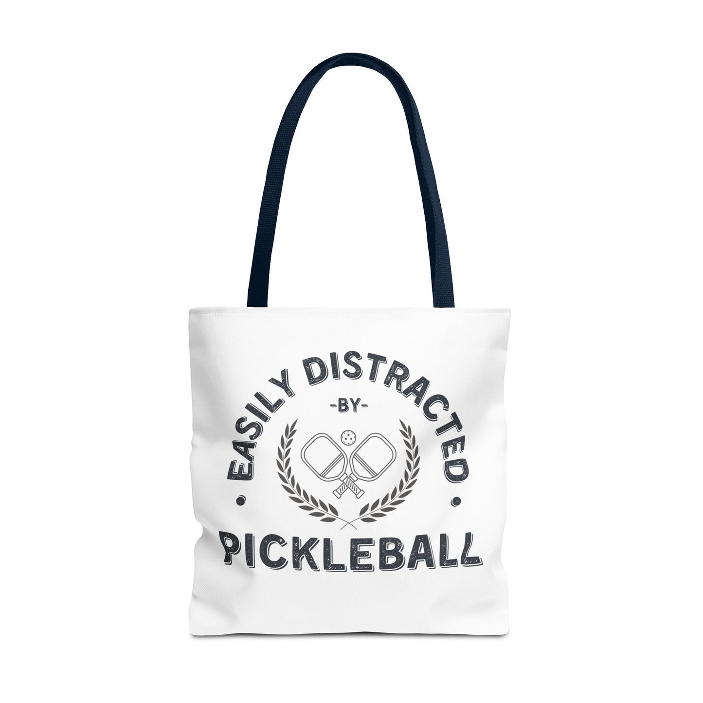 Pickleball Tote Bag Easily Distracted by Pickleball Funny Bag for Pickleball Tennis Lovers