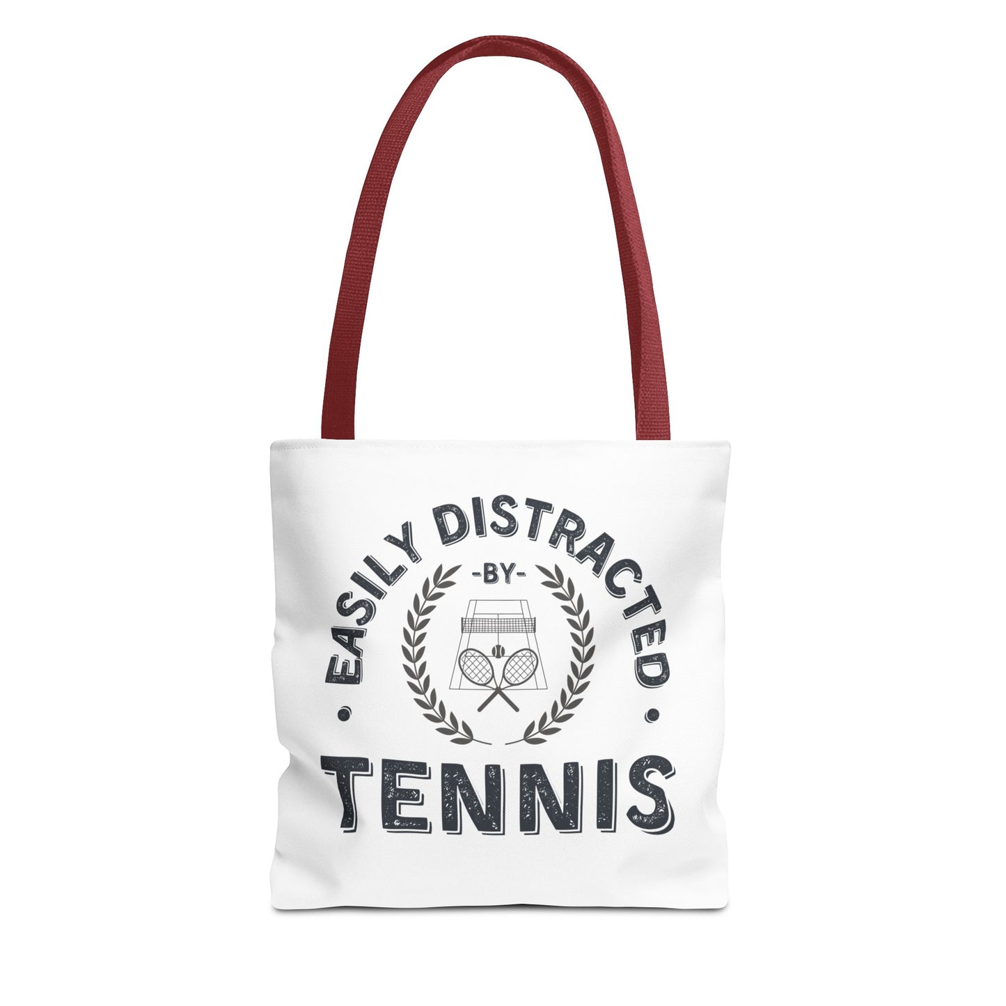 Tennis Tote Bag Easily Distracted by Tennis Funny Bag for Tennis Lovers