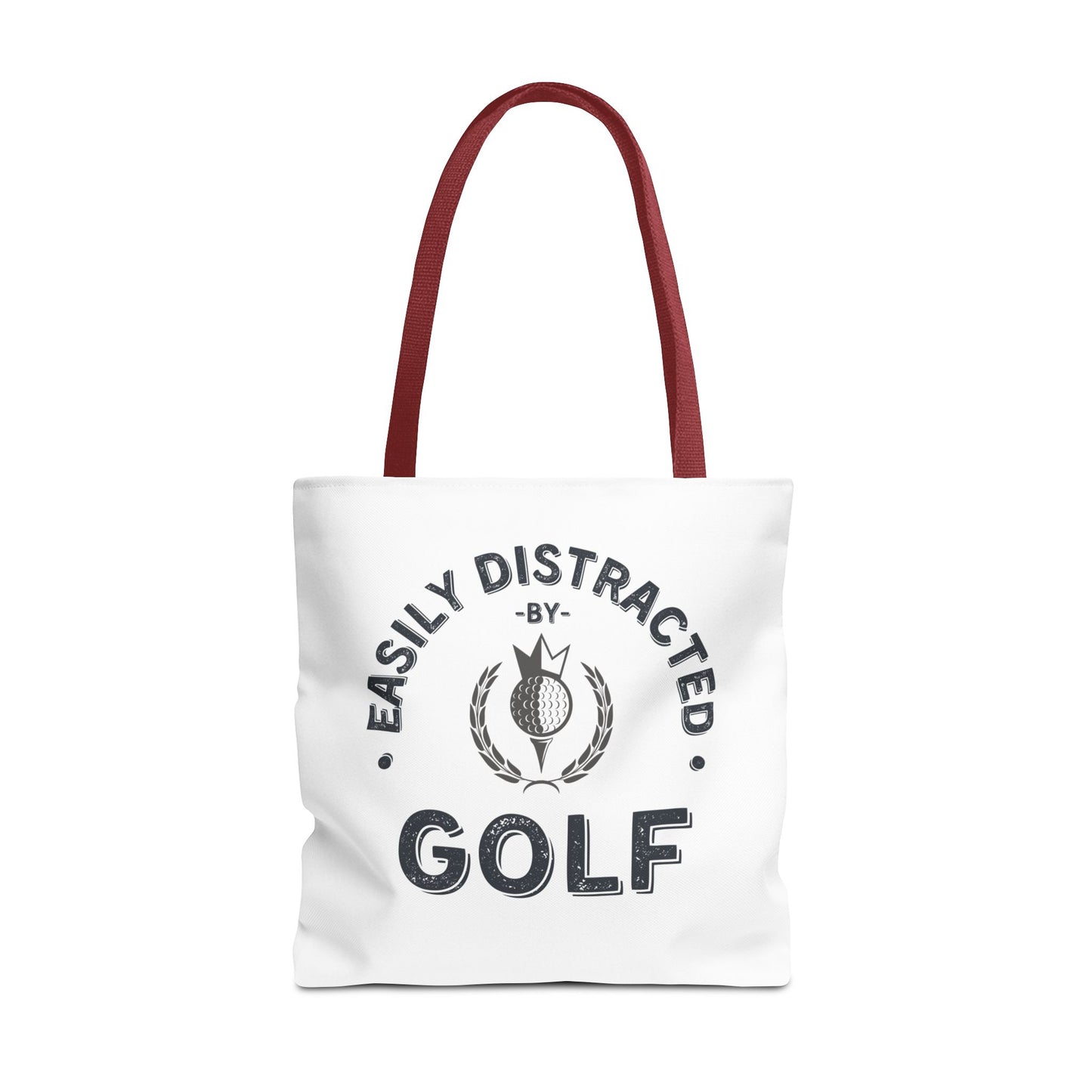 Golf Tote Bag Easily Distracted by Golf Funny Bag for Golf Lovers