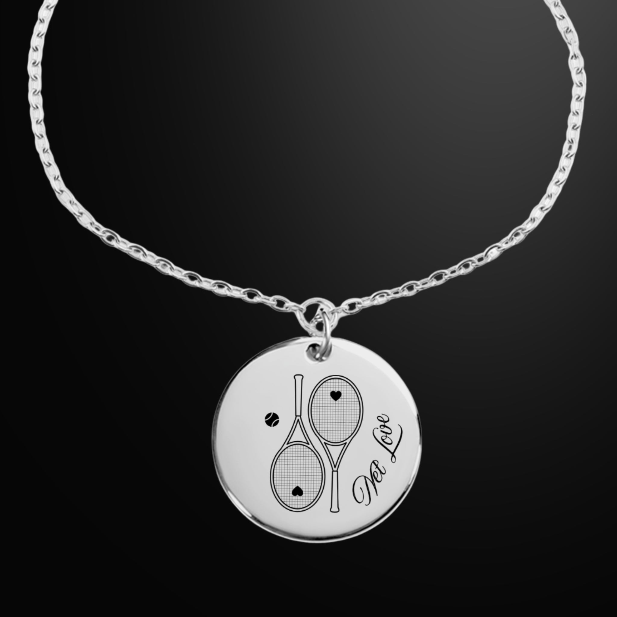 Tennis Bracelet Net Love Racquets