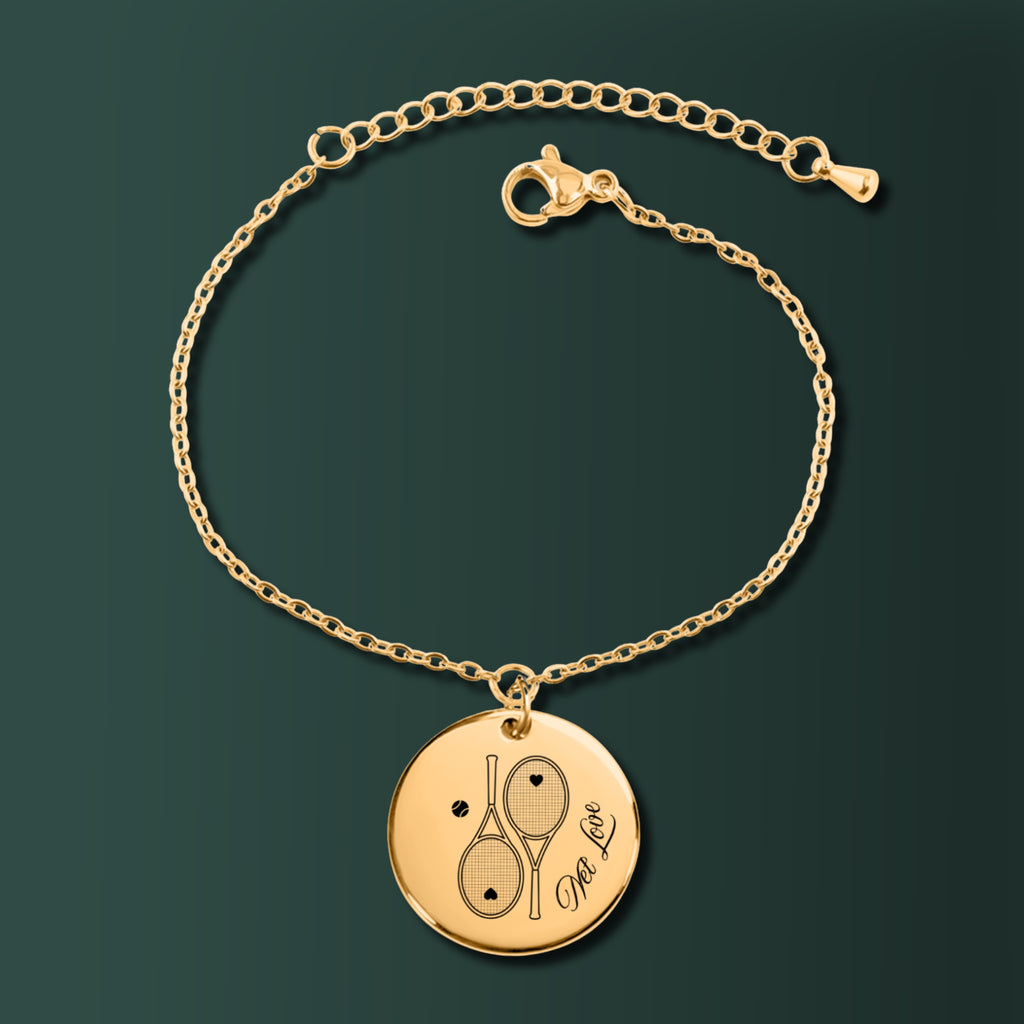 Tennis Bracelet Net Love Racquets