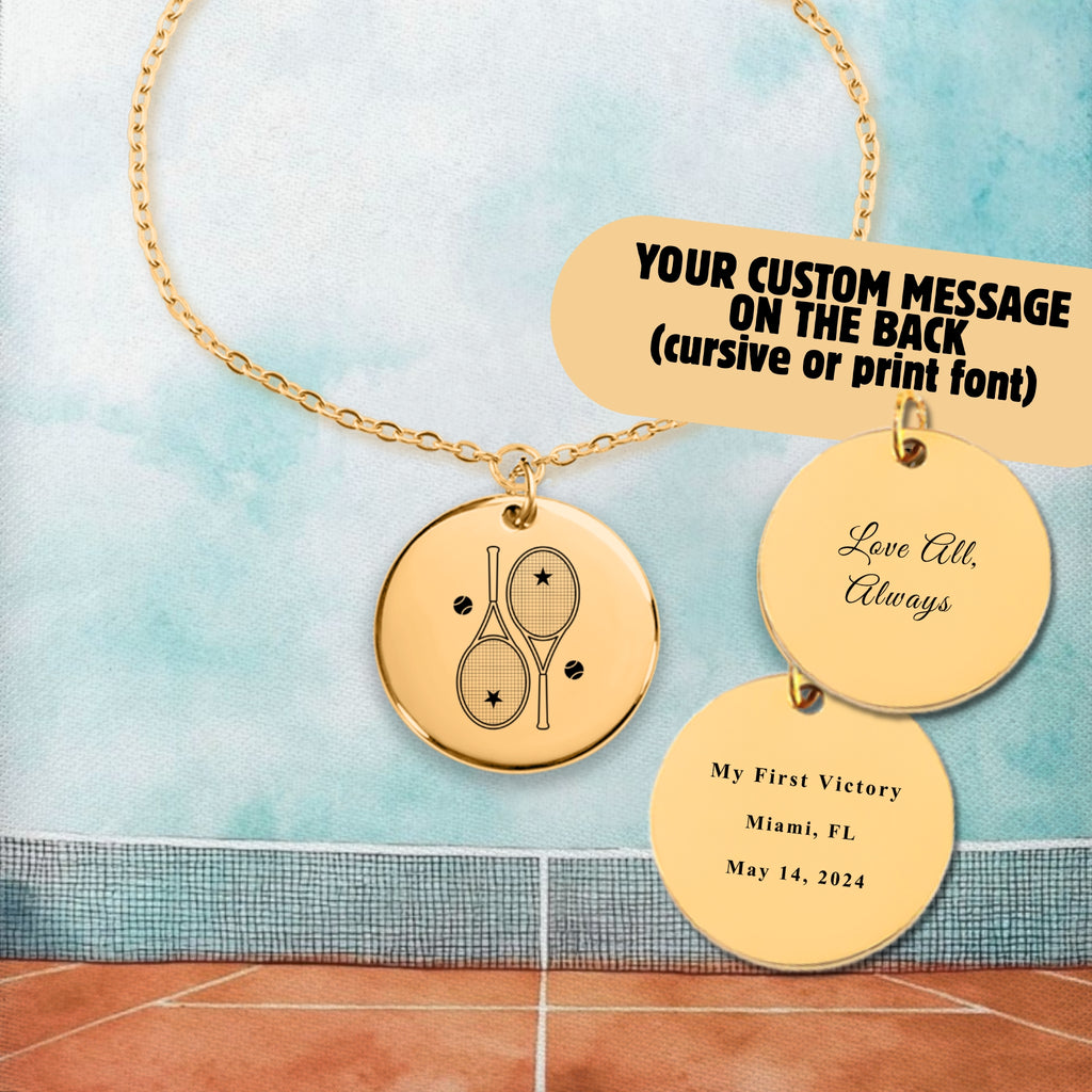 Tennis Bracelet 2 Star Racquets