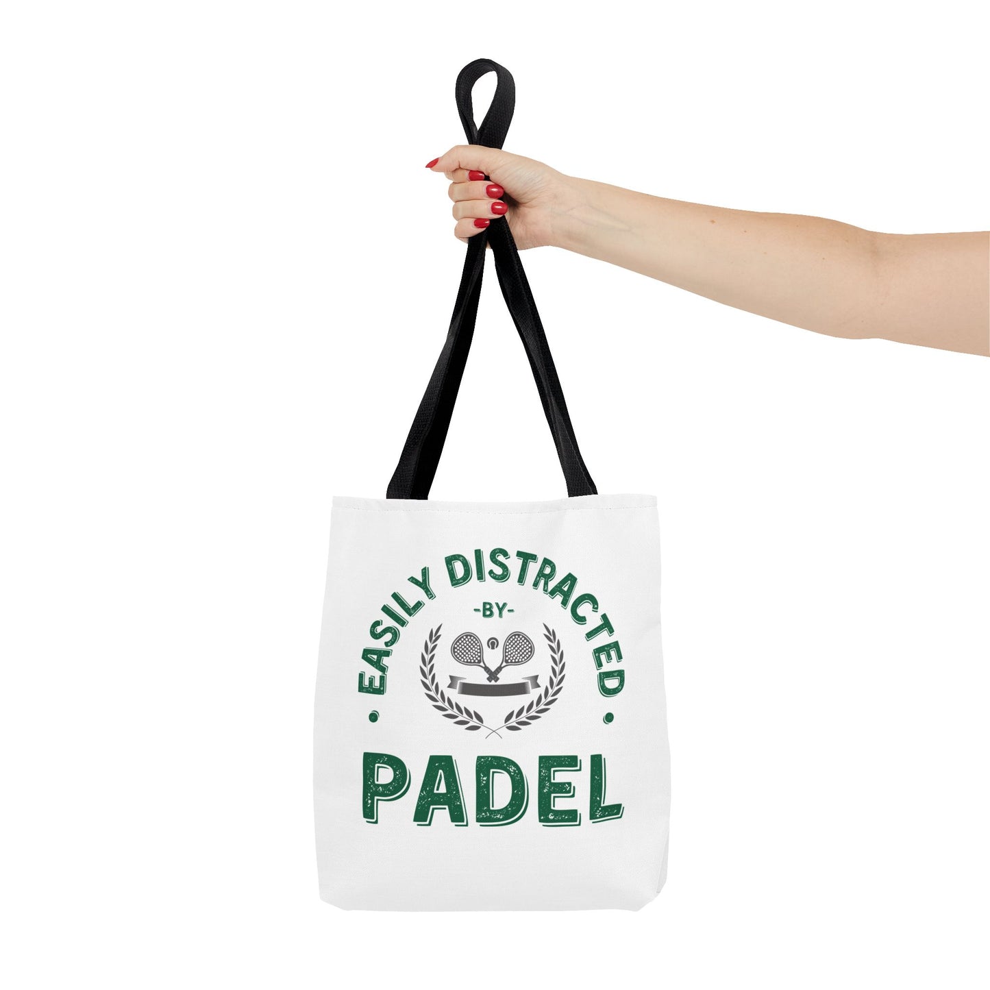 Padel Tennis Tote Bag Easily Distracted by Padel Funny Bag for Padel Tennis Lovers