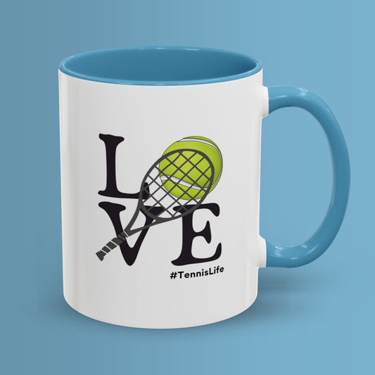 Tennis Coffee Mug 11oz & 15oz Love Tennis Mug