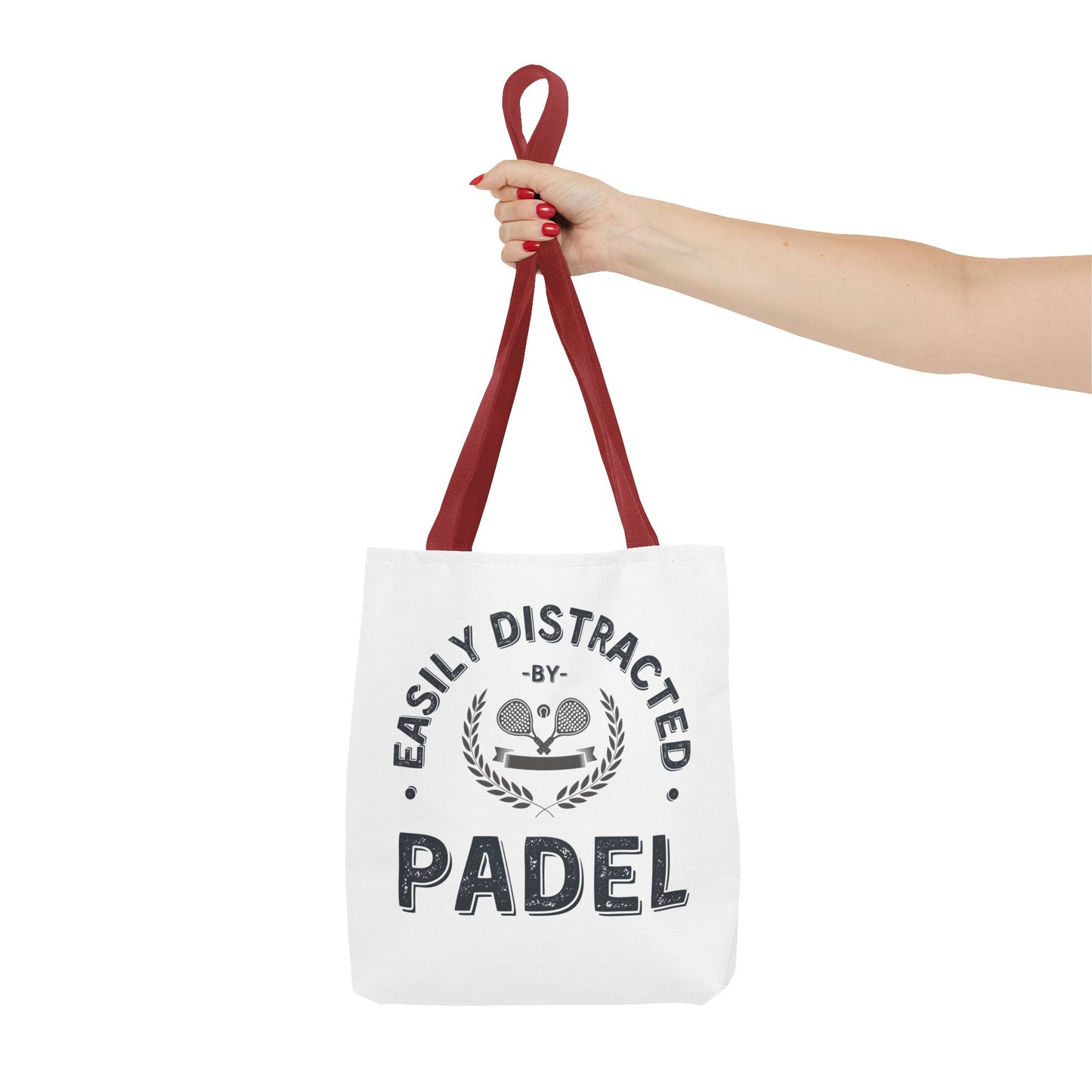 Padel Tennis Tote Bag Easily Distracted by Padel Funny Bag for Padel Tennis Lovers