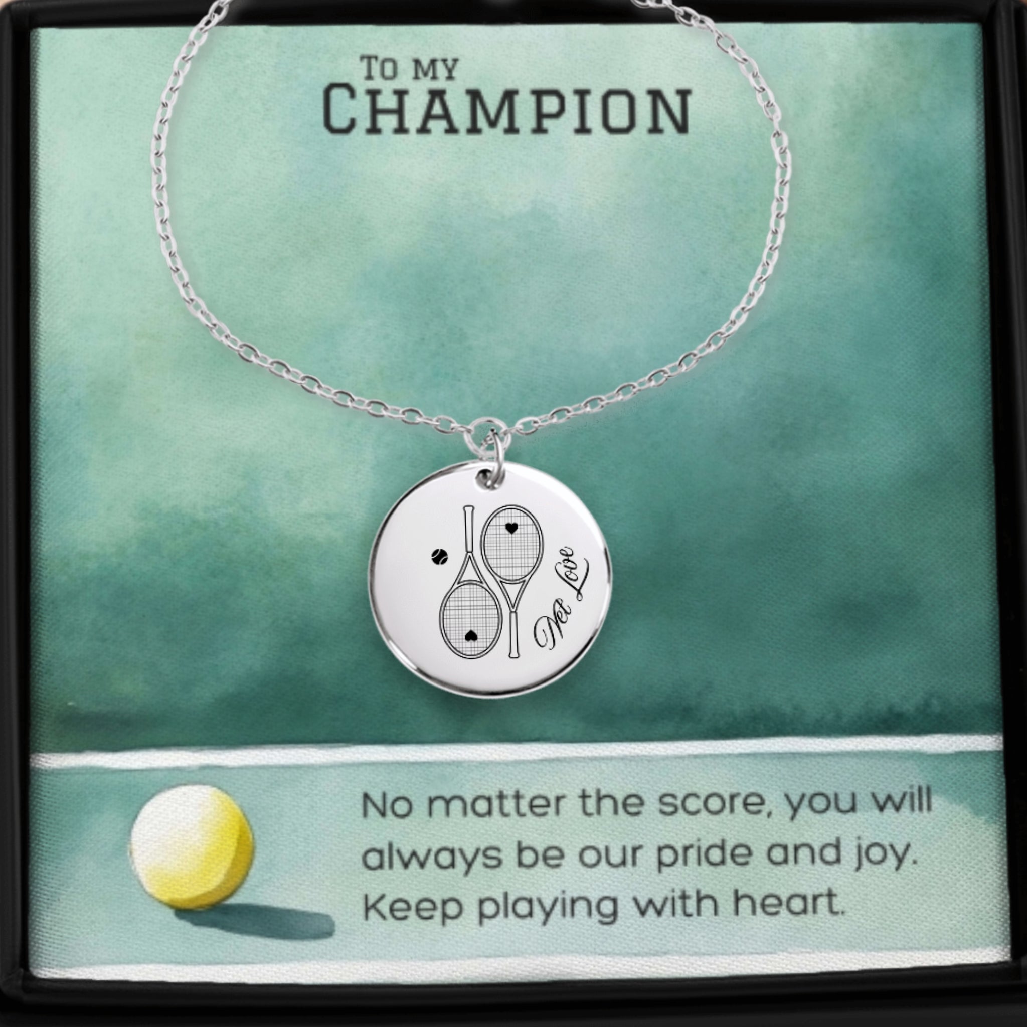 Tennis Bracelet Net Love Racquets