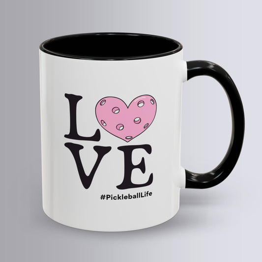 Pickleball Coffee Mug 11oz & 15oz Love Pickle ball Mug