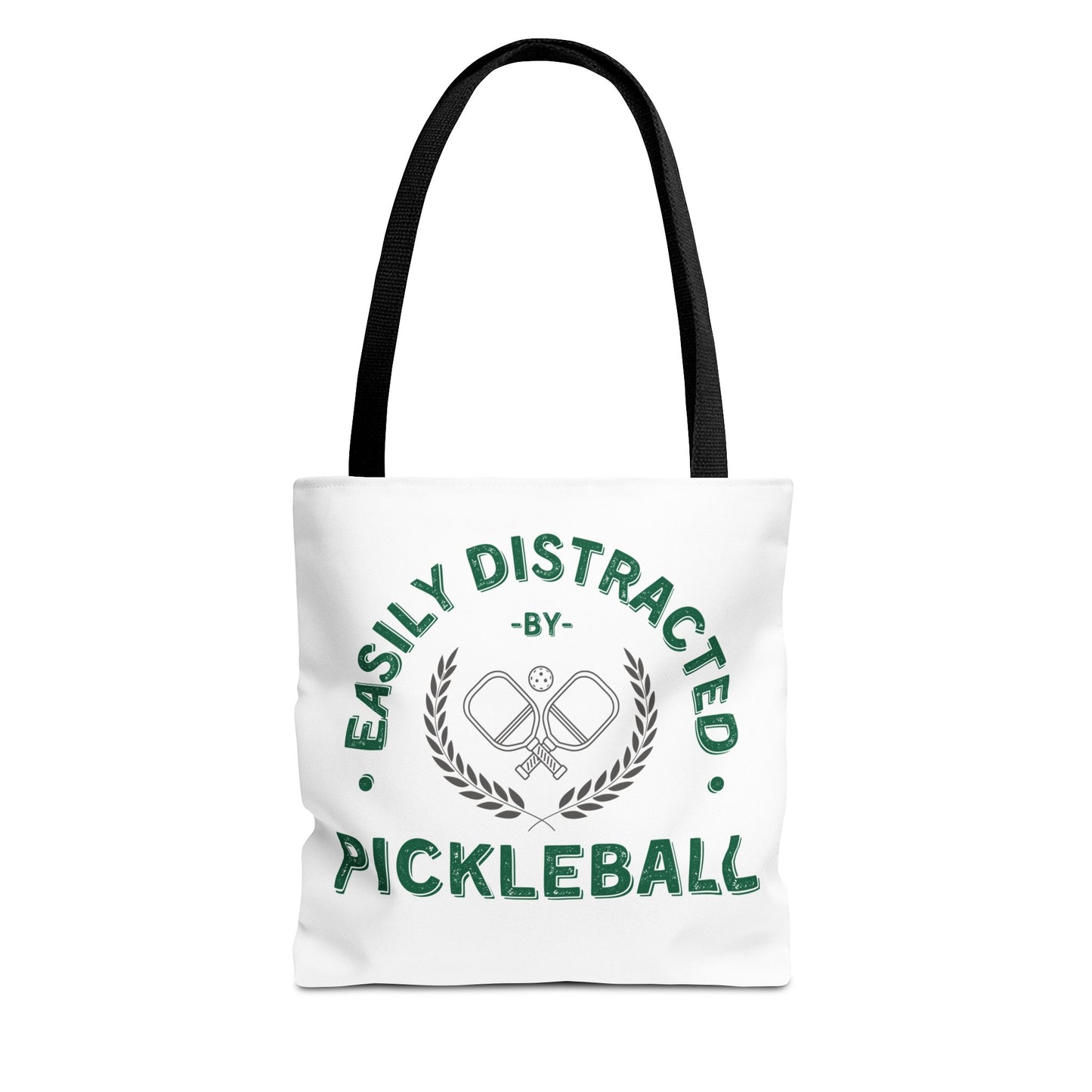 Pickleball Tote Bag Easily Distracted by Pickleball Funny Bag for Pickleball Lovers