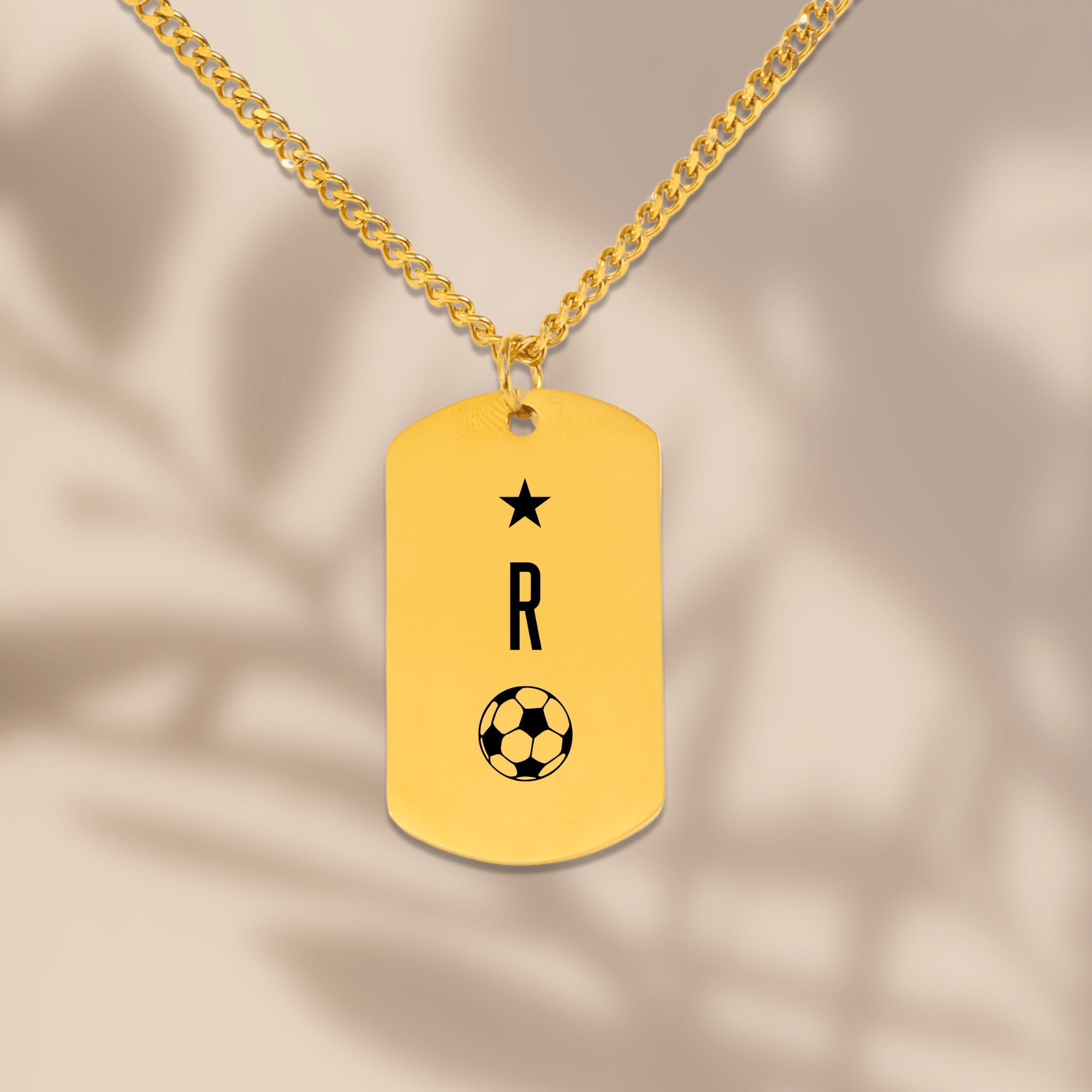 Cuban Tag Necklace