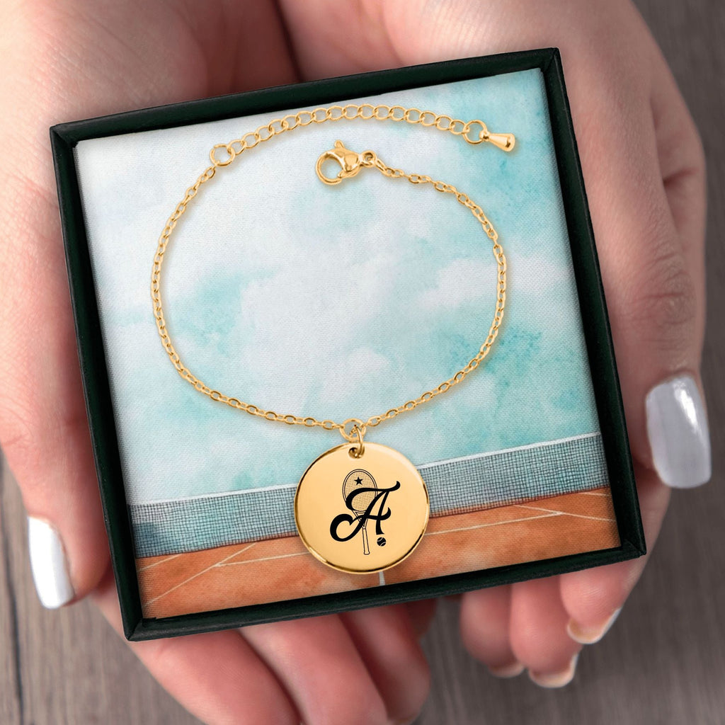 Retro Monogram Tennis Bracelet