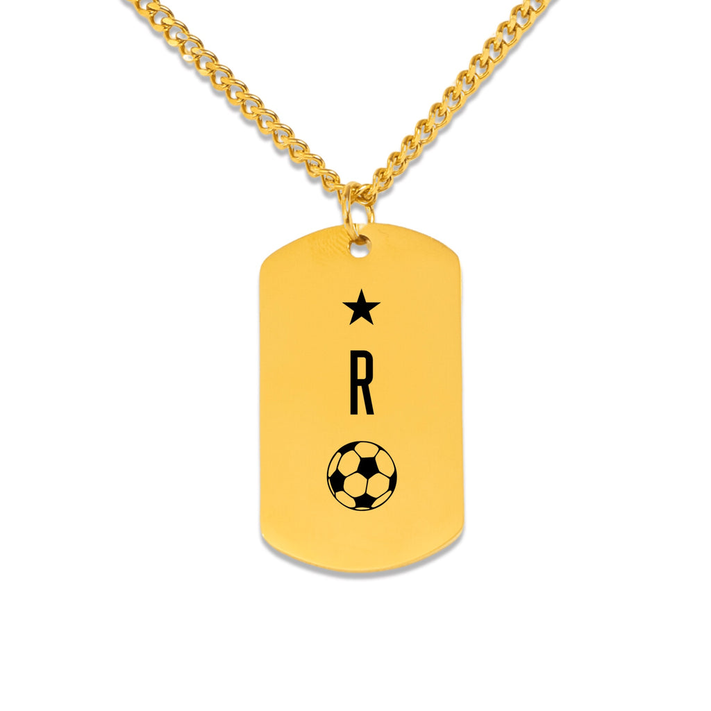 Cuban Tag Necklace