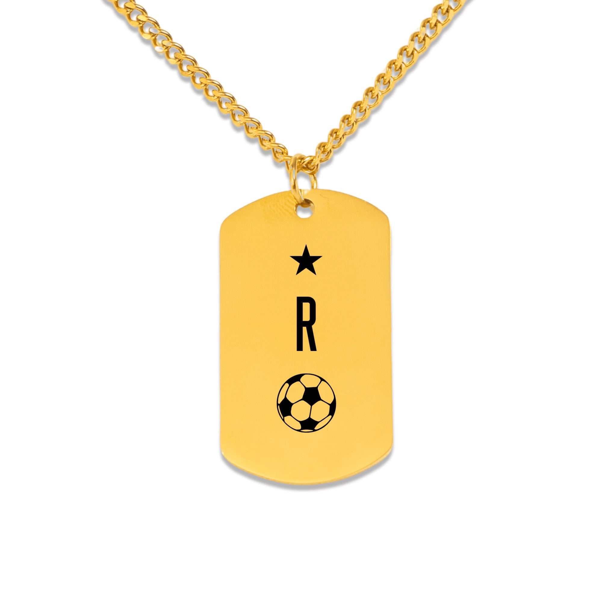 Cuban Tag Necklace
