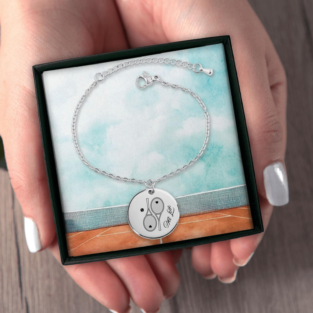 Tennis Bracelet Net Love Racquets